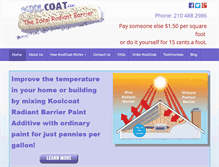 Tablet Screenshot of koolcoat.com